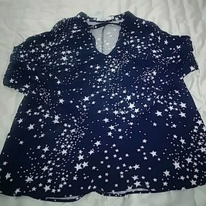Blouse w/stars